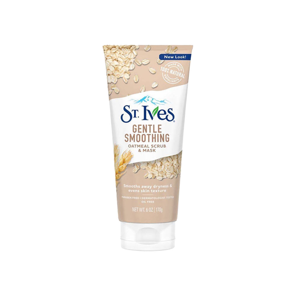 اسکراب و ماسک لایه بردار صورت سینت ایوز مدل Oatmeal وزن 170 گرم