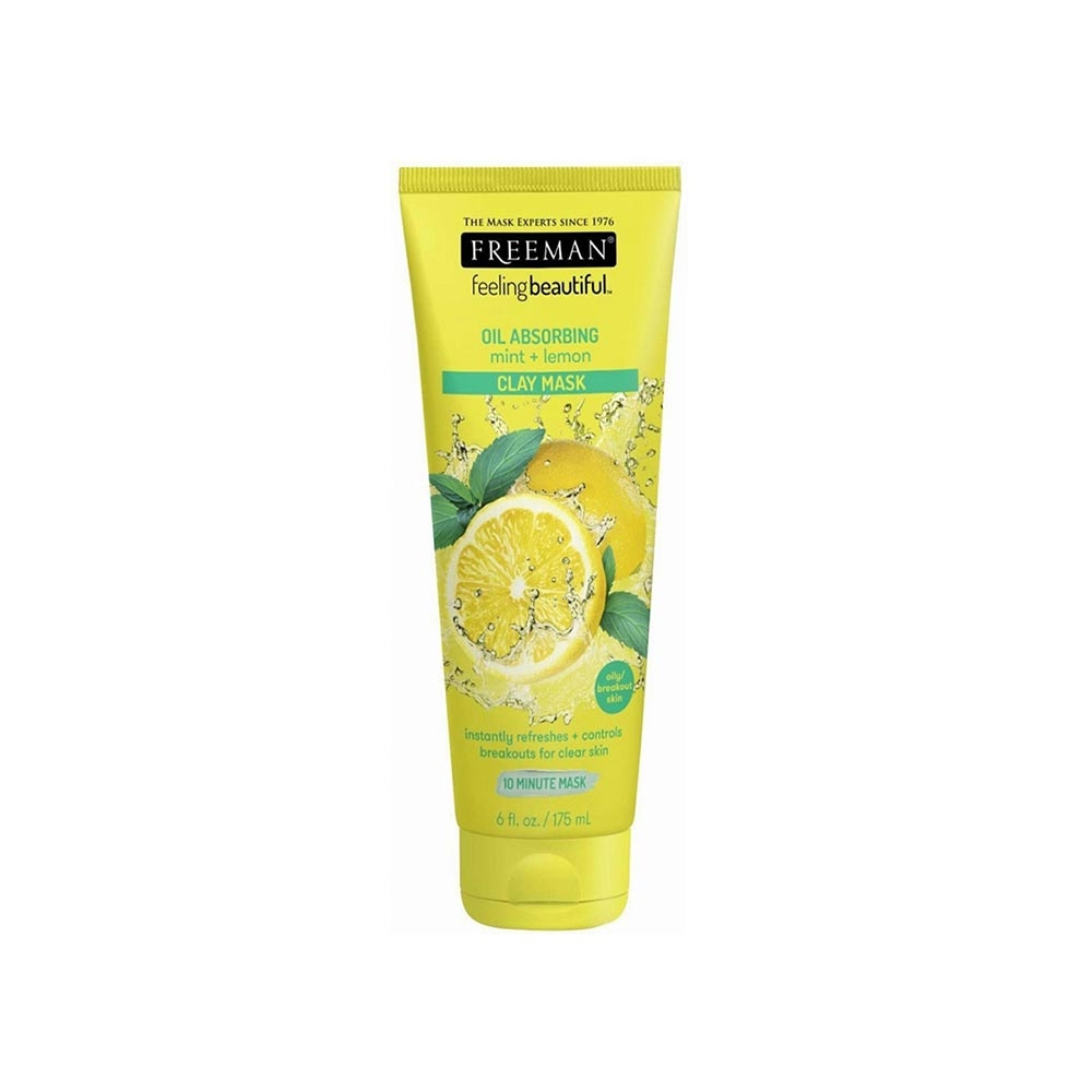 ماسک صورت فریمن مدل OIL ABSORBING mint+lemon حجم 175 میل