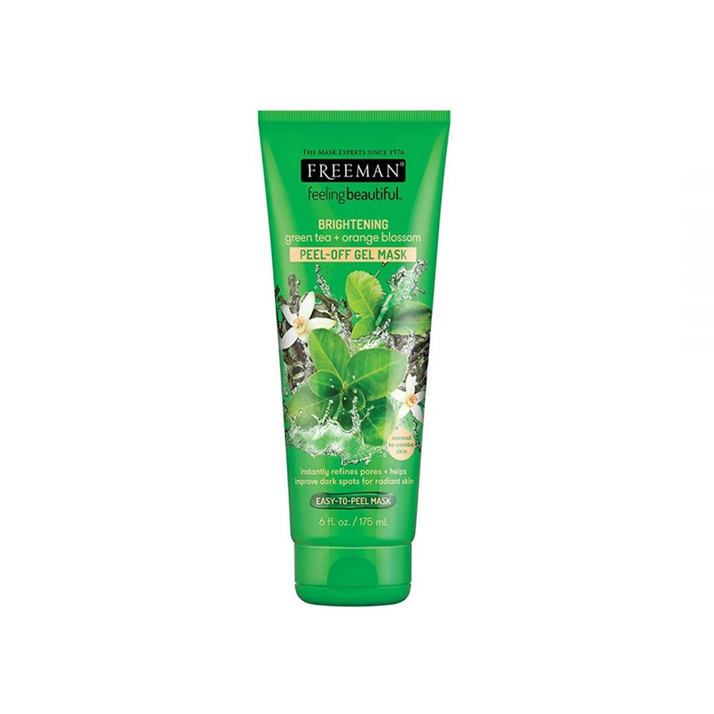 ژل ماسک صورت فریمن مدل PEEL-OFF حاوی عصاره چای سبز و شکوفه پرتقال حجم 175 میل