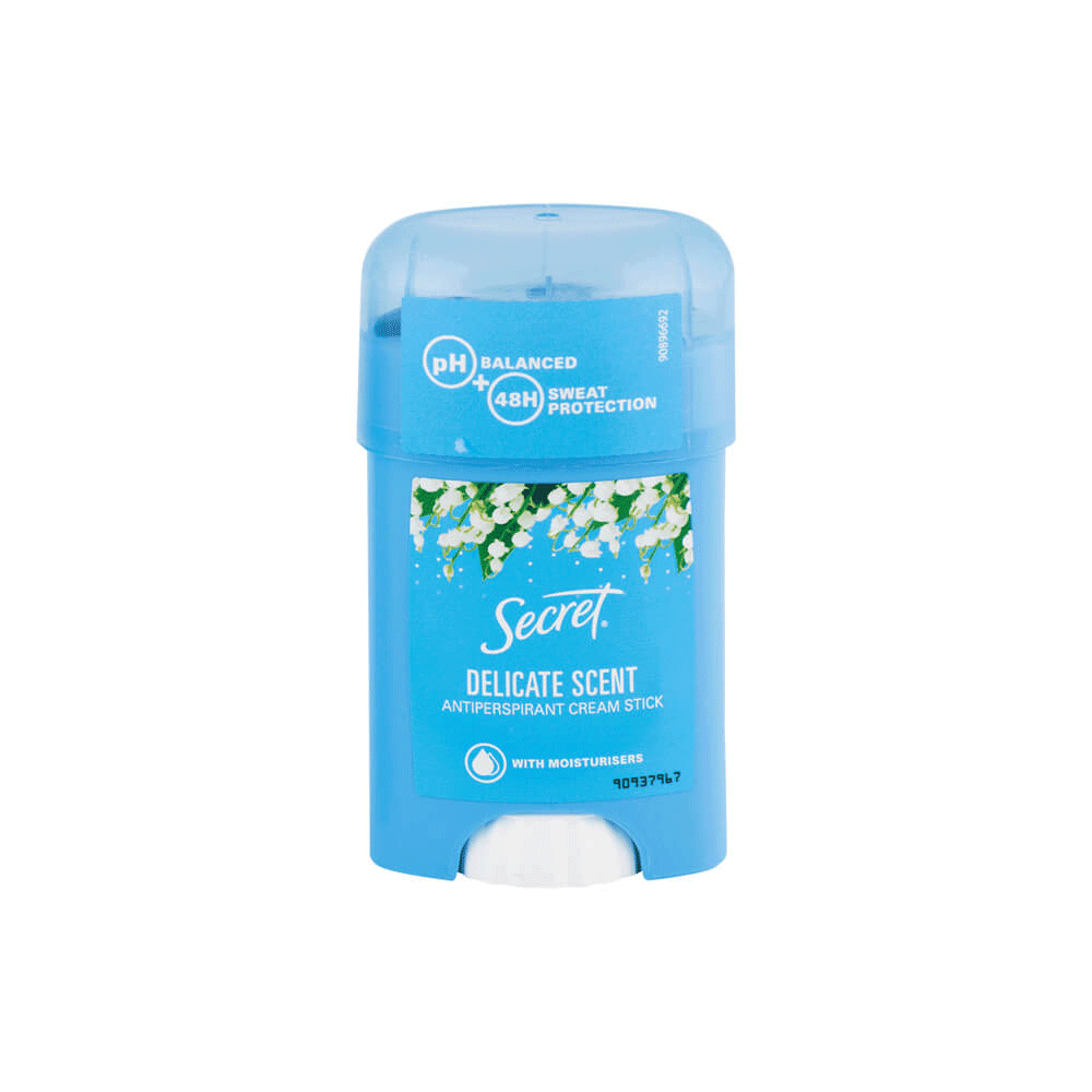 استیک ضدتعریق کرمی سکرت رایحه گل زنبق دره Delicate Scent حجم 40 میل
