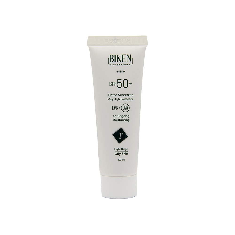 کرم ضد آفتاب پوست چرب بیکن SPF 50 شماره 1- بژ روشن حجم 50 میلی لیتر