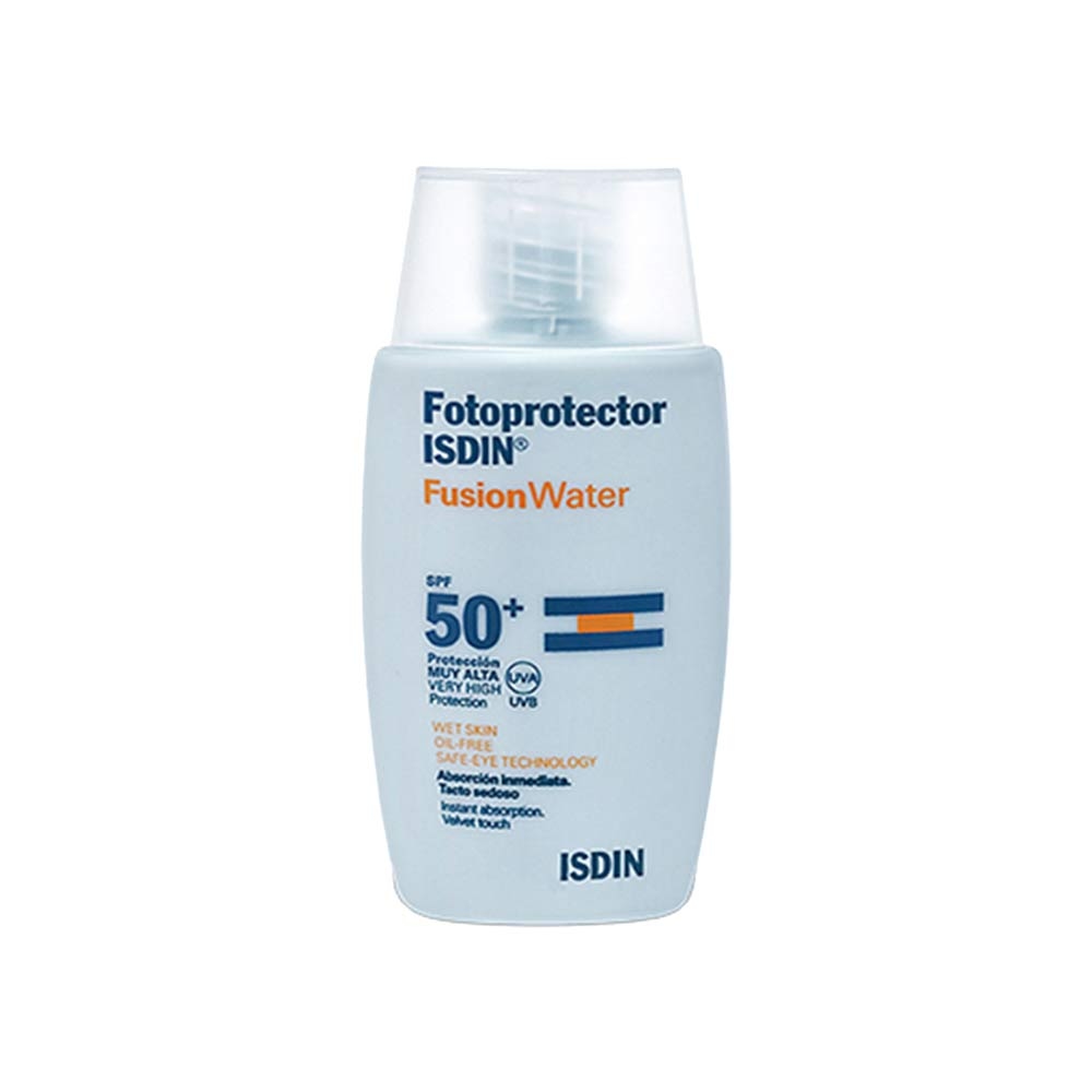 کرم ضدآفتاب ایزدین مدل Fusion water spf 50 حجم 50 میلی لیتر