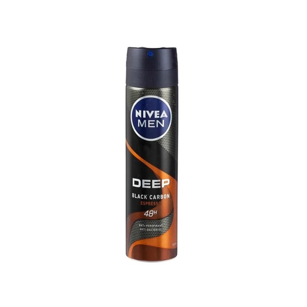 اسپری ضد تعريق مردانه نیوآ سری Deep مدل Black Carbon Espresso حجم 150 میل