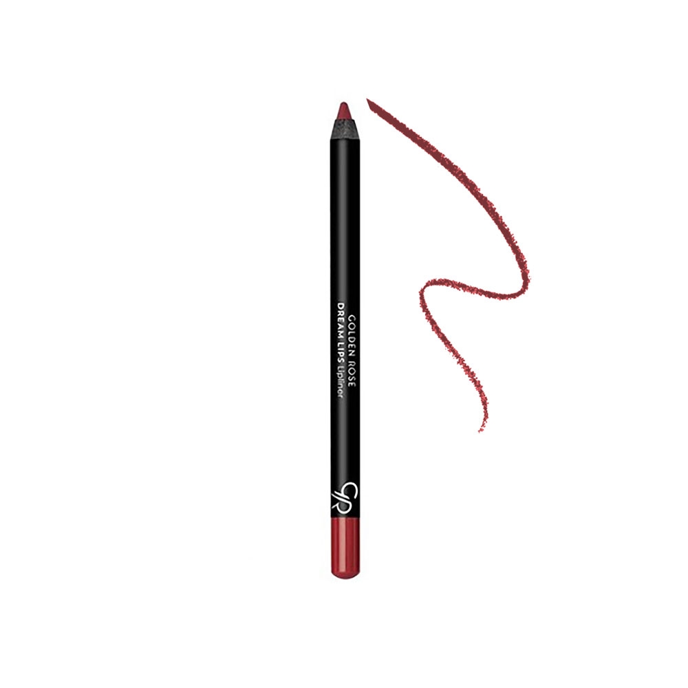 مداد لب بادوام مات گلدن رز مدل DREAM LIPS شماره 517 رنگ گوشتی تیره