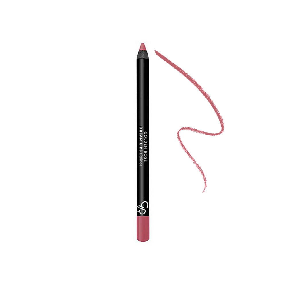 مداد لب بادوام مات گلدن رز مدل DREAM LIPS شماره 521 رنگ بنفش روشن