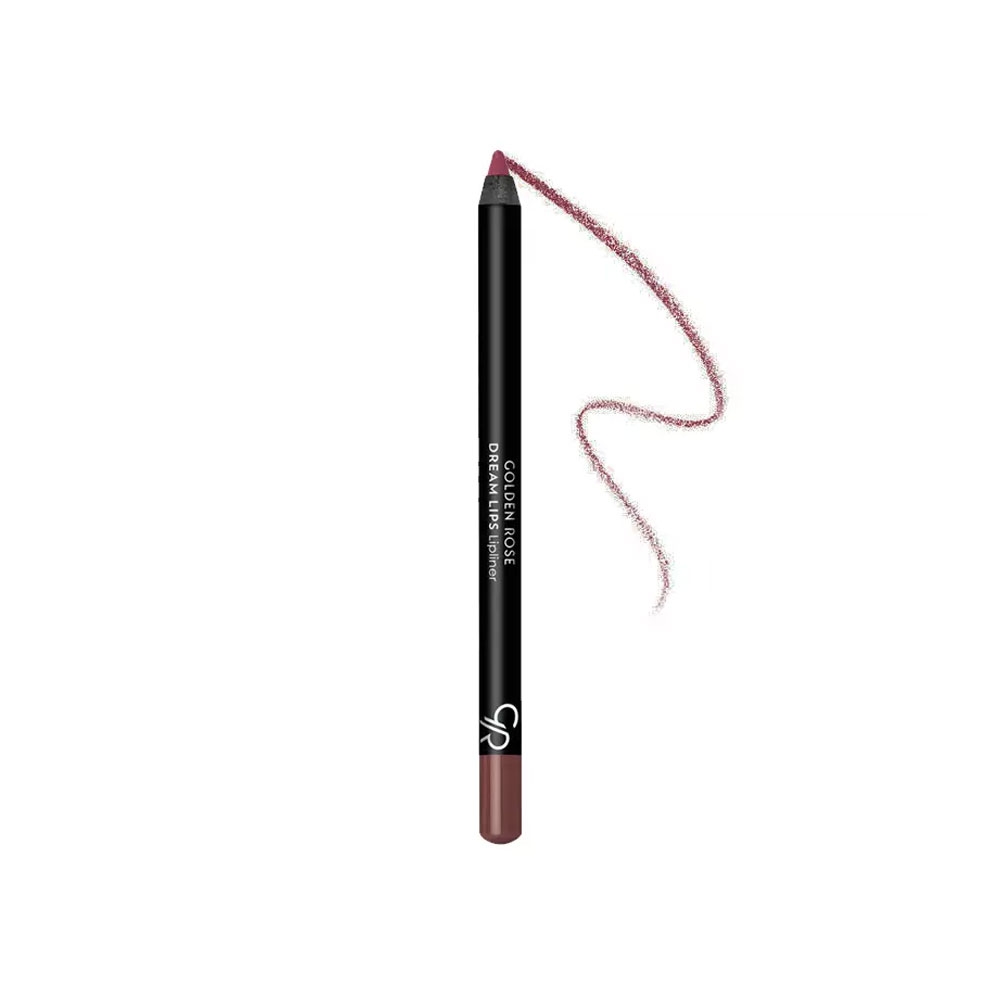 مداد لب بادوام مات گلدن رز مدل DREAM LIPS شماره 533 رنگ بنفش تیره