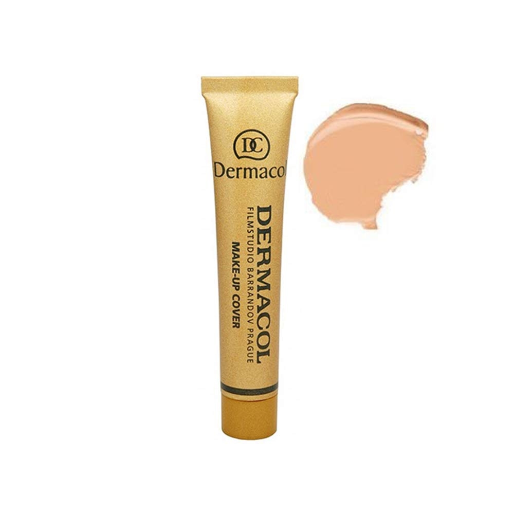 كرم پودر درماكول مدل Make up Cover شماره 218 حجم 30 میل