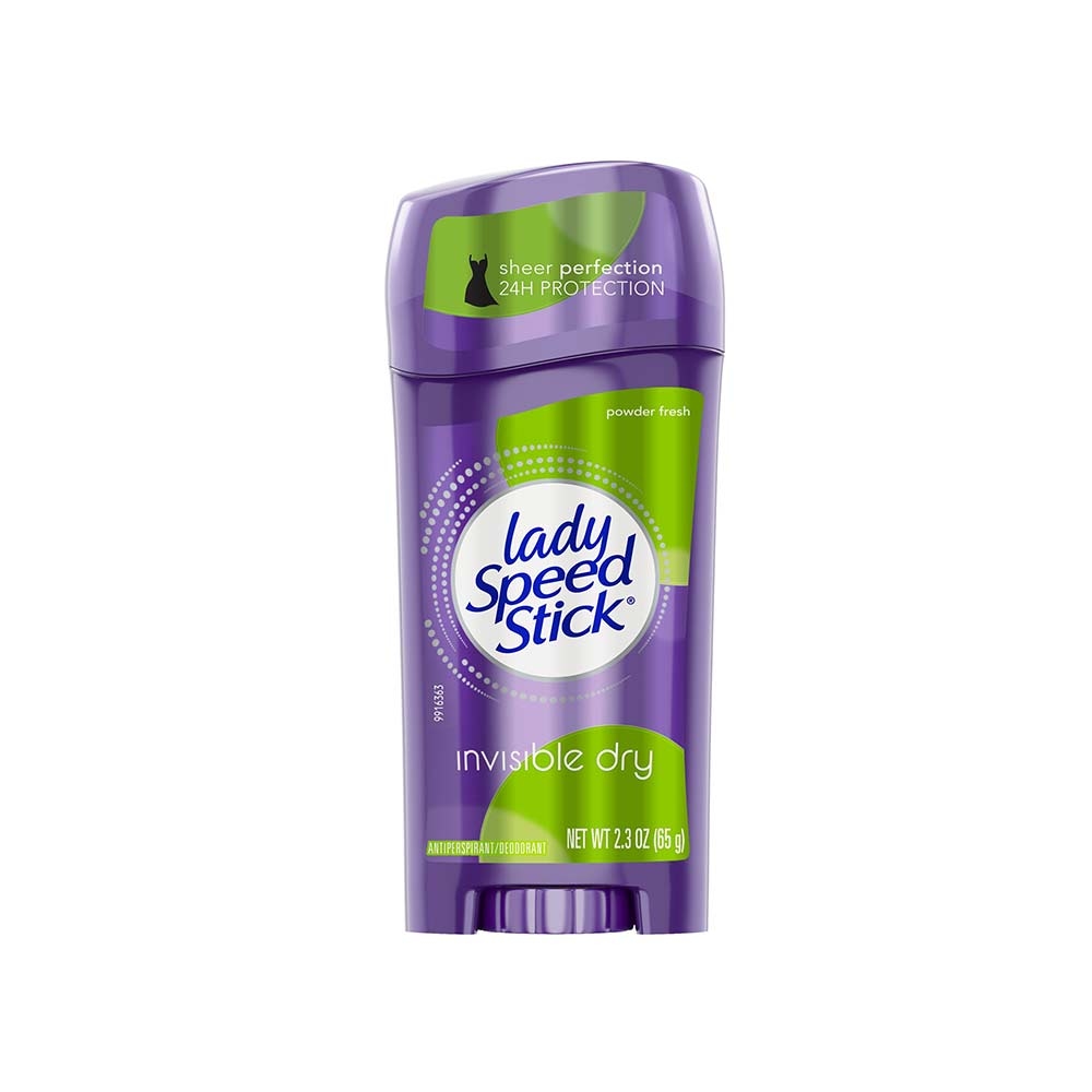 مام صابونی لیدی اسپید استیک مدل Invisible Dry Powder Fresh وزن 65 گرم