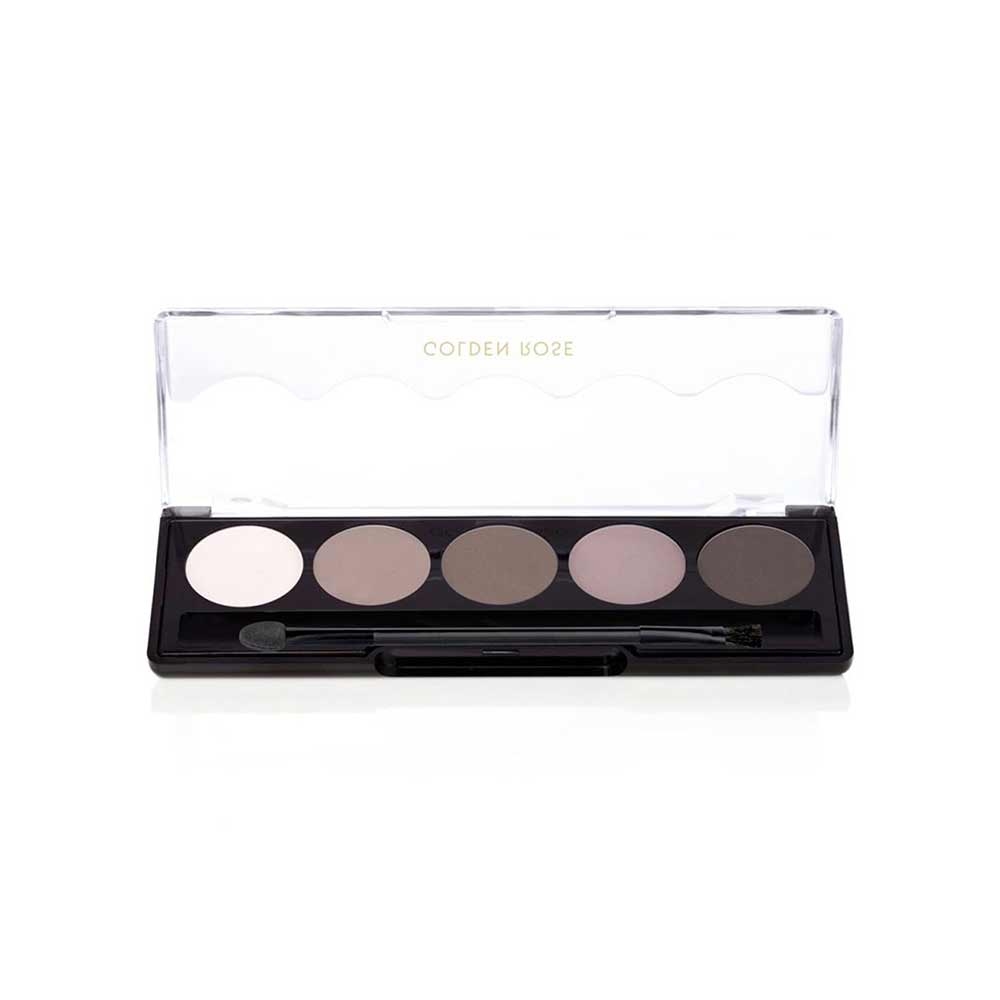 پالت سايه چشم 5 رنگ حرفه ای گلدن رز شماره 111 MISTY MATTE