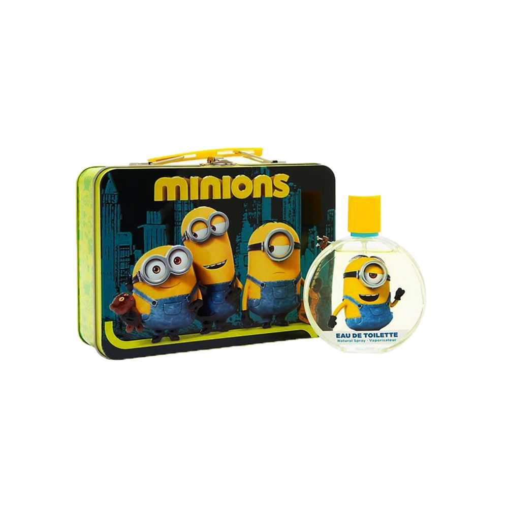 ست گیفت و هدیه کودک باکس فلزی مدل MINIONS کد 6298