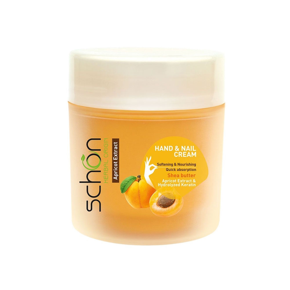 کرم مغذی و نرم کننده دست و ناخن کاسه ای شون مدل Apricot Extract حاوی عصاره زردآلو حجم 150 میل