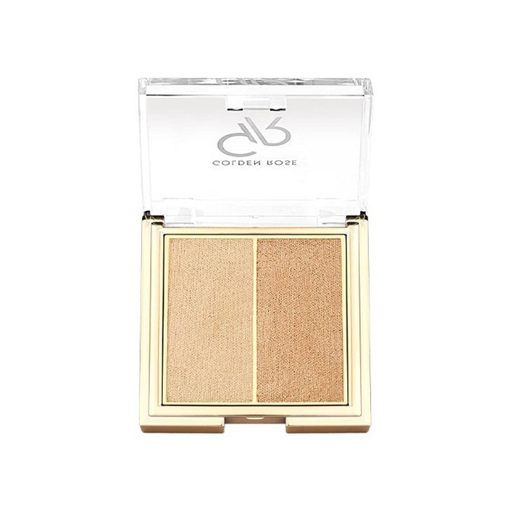 هایلایتر دو تایی گلدن رز مدل SO GLOW شماره 102 رنگ SUNSHINE