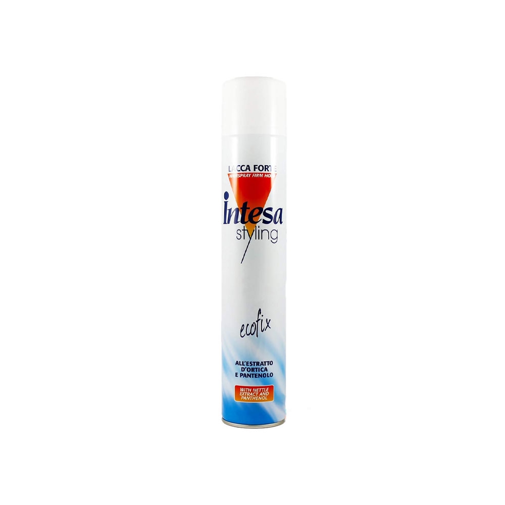 اسپری موی حالت دهنده قوی اینتسا سری Styling مدل Ecofix حجم 500 میل
