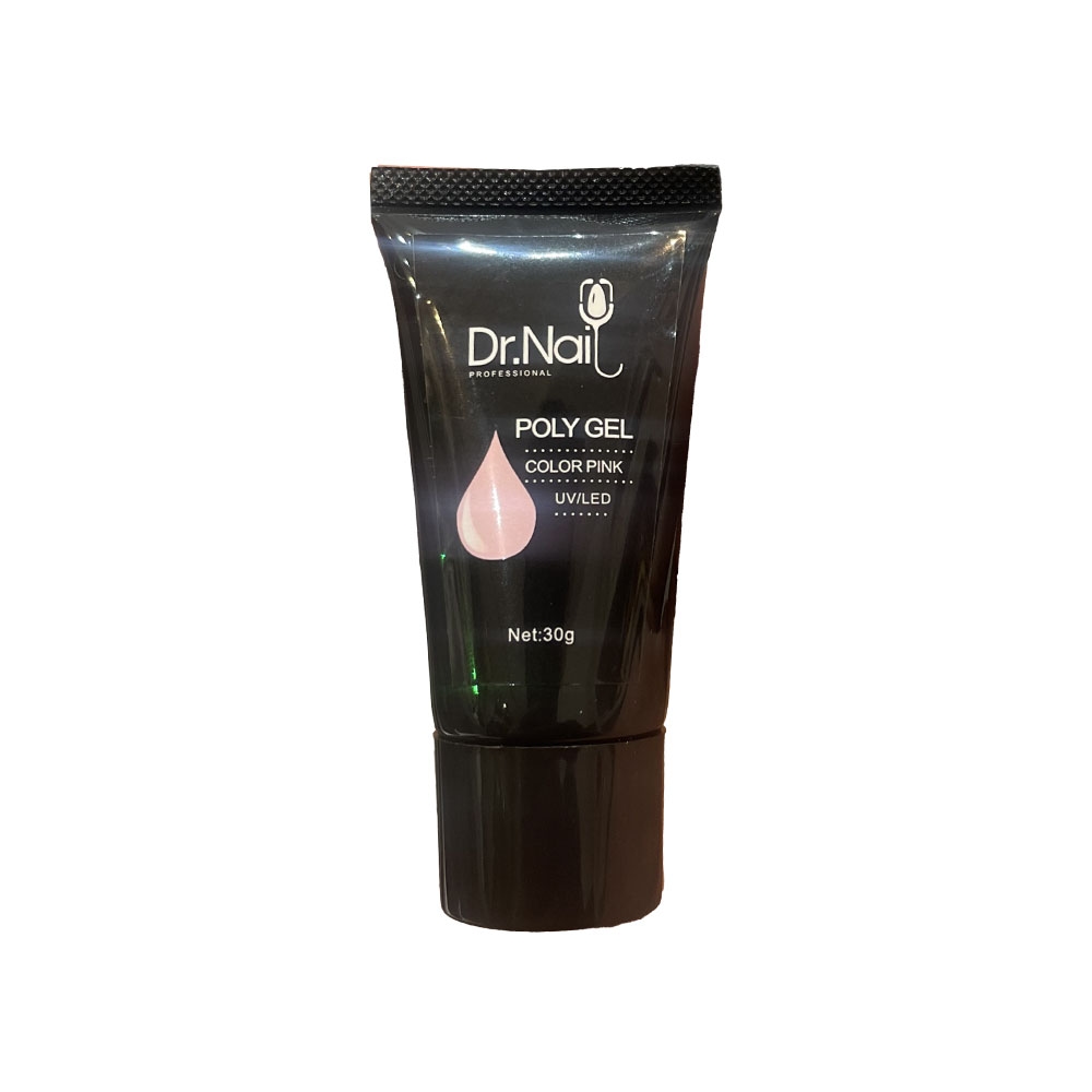  پلی ژل کاشت ناخن دکتر نیل رنگ PINK شماره 003 وزن 30 گرم
