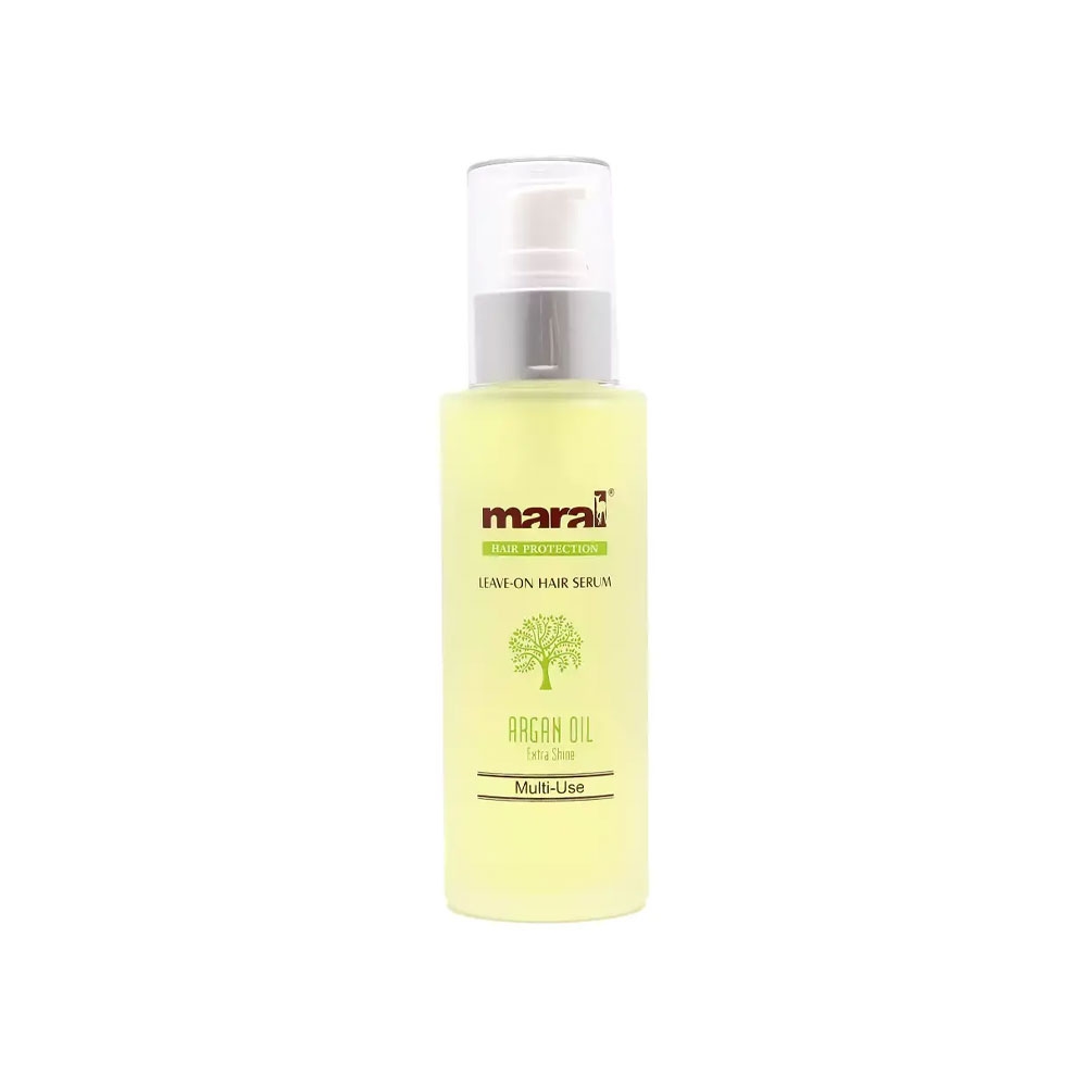 سرم مو چند کاره مارال مدل Argan Oil حاوی روغن آرگان و فیلتر UV حجم 100 میل