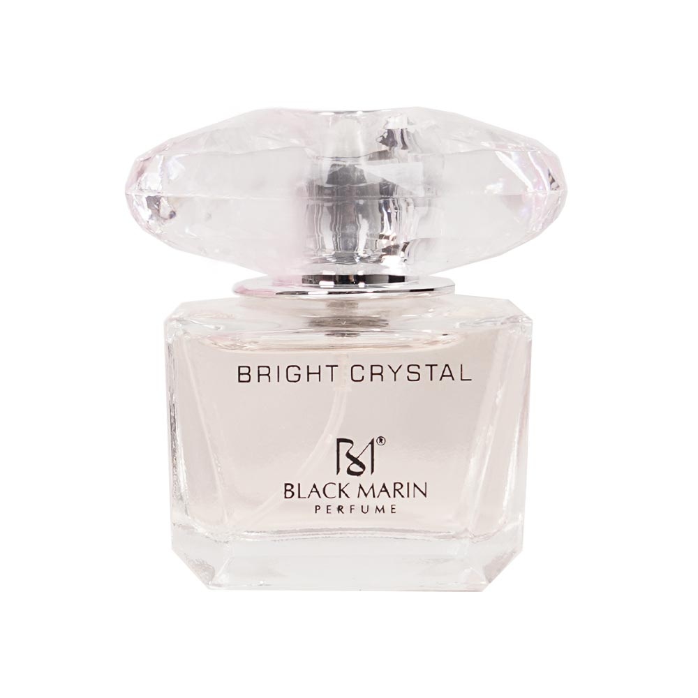 عطر جیبی زنانه بلک مارین مدل BRIGHT CRYSTAL رایحه برایت کریستال ورساچه حجم 30 میل
