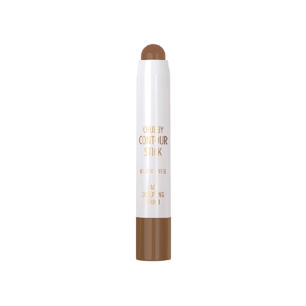 کانتور کرمی استیکی گلدن رز مدل Chubby شماره 01 رنگ LIGHT COFFEE وزن 3.8 گرم