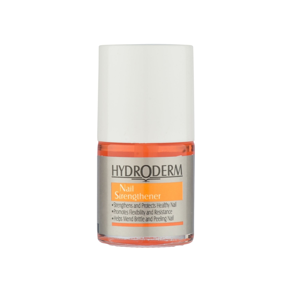 محلول استحکام بخش ناخن هیدرودرم مدل Nail Strengthener حجم 8 میل