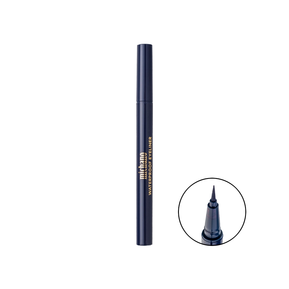 خط چشم ضدآب رنگی میچانو مدل WATERPROOF شماره 602 رنگ سرمه ای