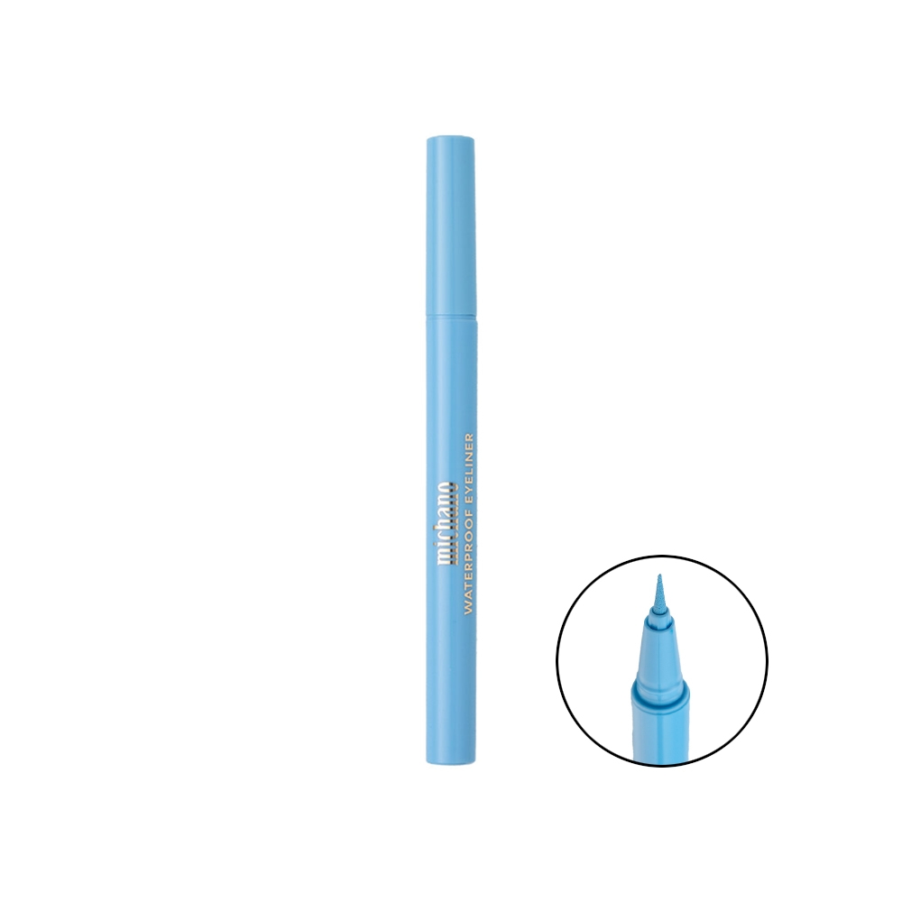 خط چشم ضدآب رنگی میچانو مدل WATERPROOF شماره 603 رنگ آبی روشن