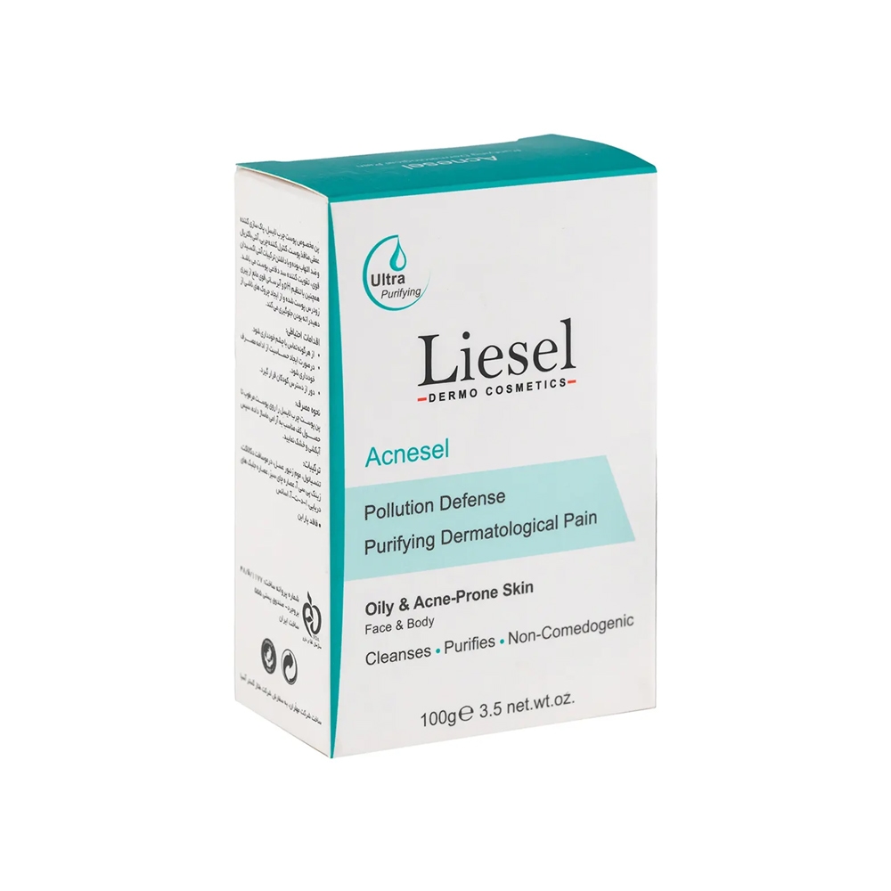 پن پاک کننده صورت و بدن لایسل مدل Acnesel وزن 100 گرم