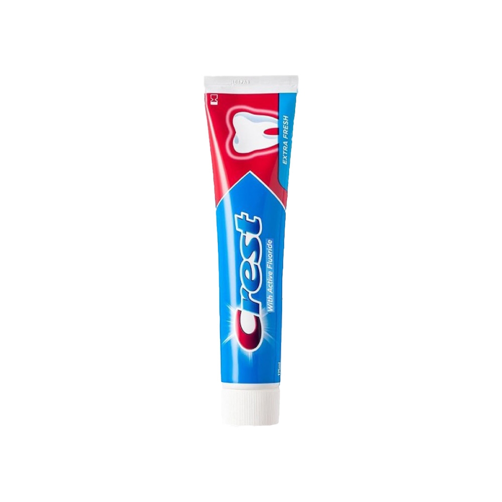 خمیر دندان ژله ای ضد پوسیدگی کرست سری CAVITY PROTECTION مدل EXTRA FRESH مناسب همه افراد خانواده حجم 125 میل