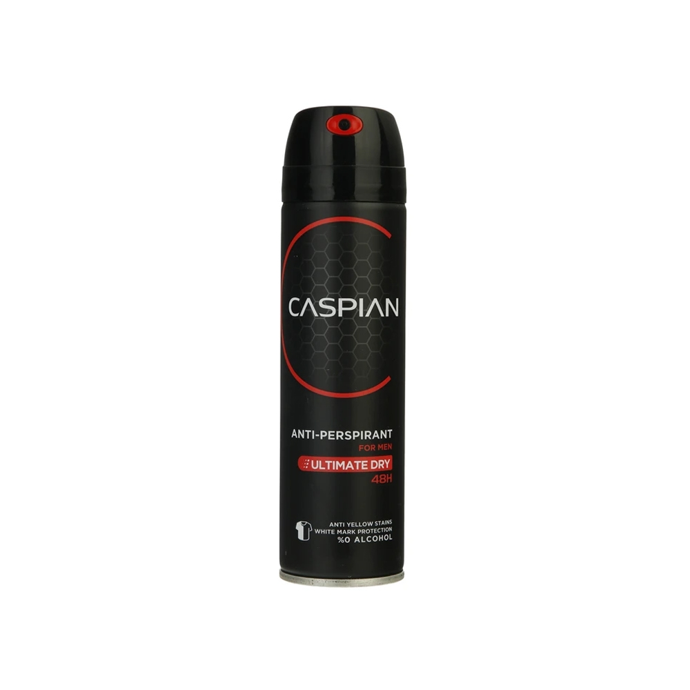 اسپری ضدتعریق  48 ساعته مردانه کاسپین مدل ULTIMATE DRY حجم 150 میل