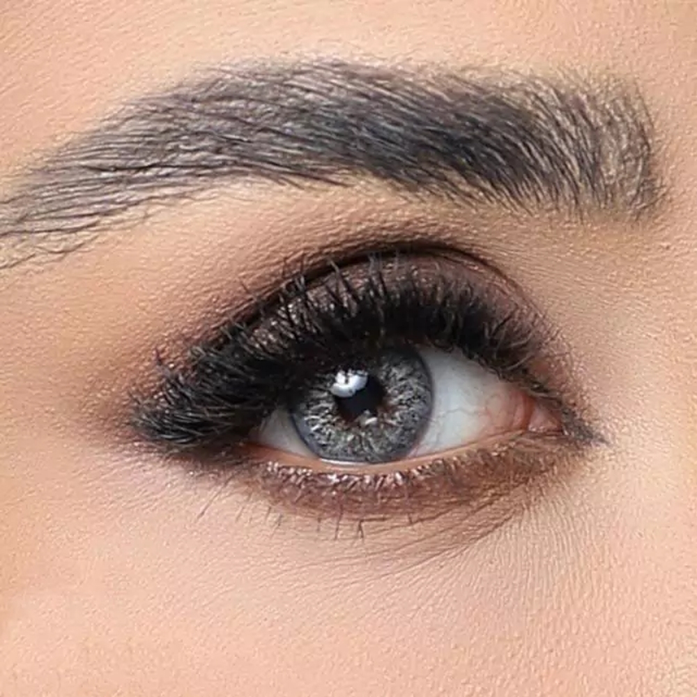 لنز چشم کانفست مدل Beauty شماره 2 رنگ ASSOS آبی طوسی رگه دار قهوه ای دوردار