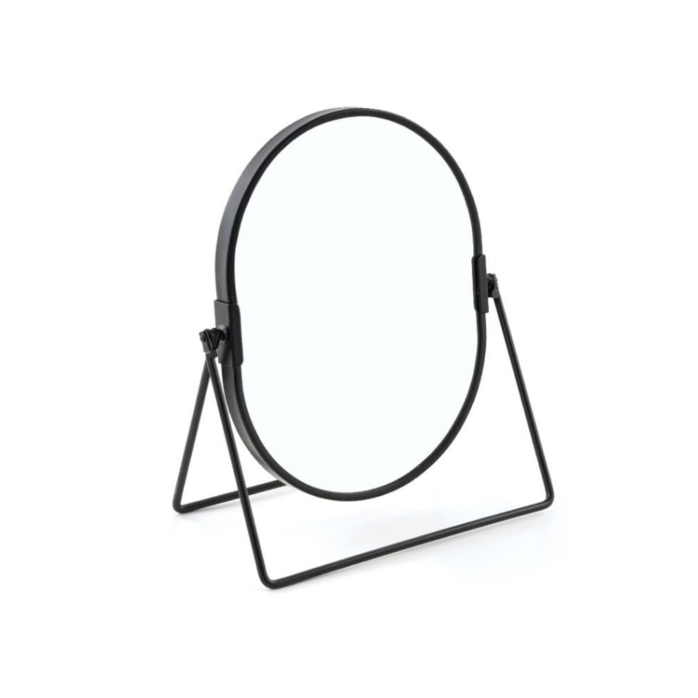 آینه رومیزی 5X لوپینا مدل دو طرفه بیضی کد A008