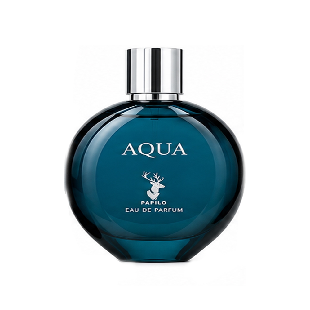 ادوپرفیوم مردانه پاپیلو مدل AQUA رایحه آکوا بولگاری حجم 100 میل