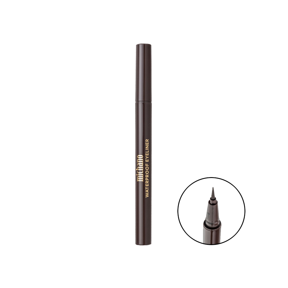 خط چشم ضدآب رنگی میچانو مدل WATERPROOF شماره 601 رنگ قهوه ای