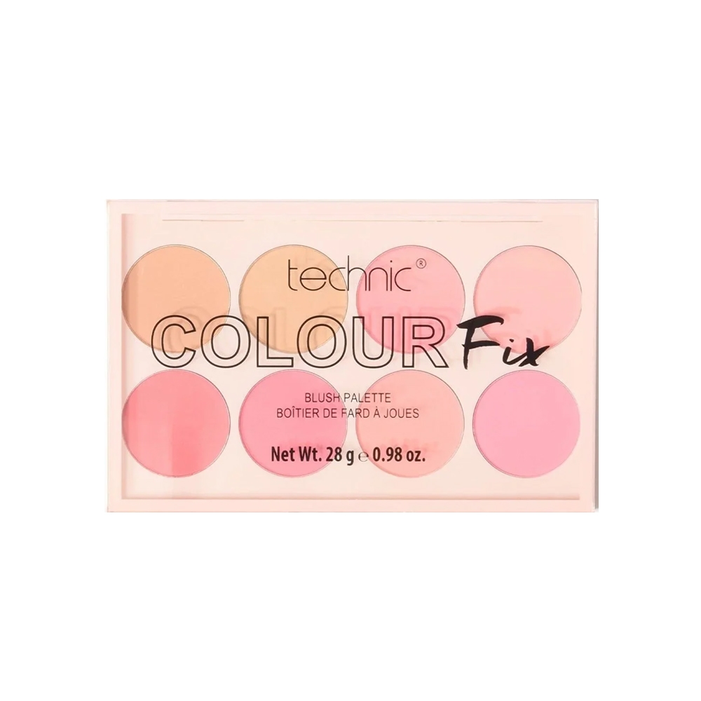 پالت رژگونه 8 رنگ تکنیک مدل COLOUR FIX