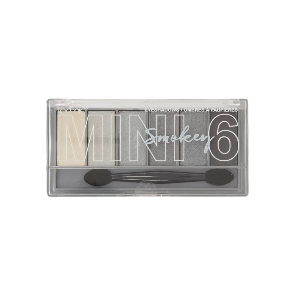 پالت سایه چشم 6 رنگ تکنیک سری MINI 6 مدل Smokey