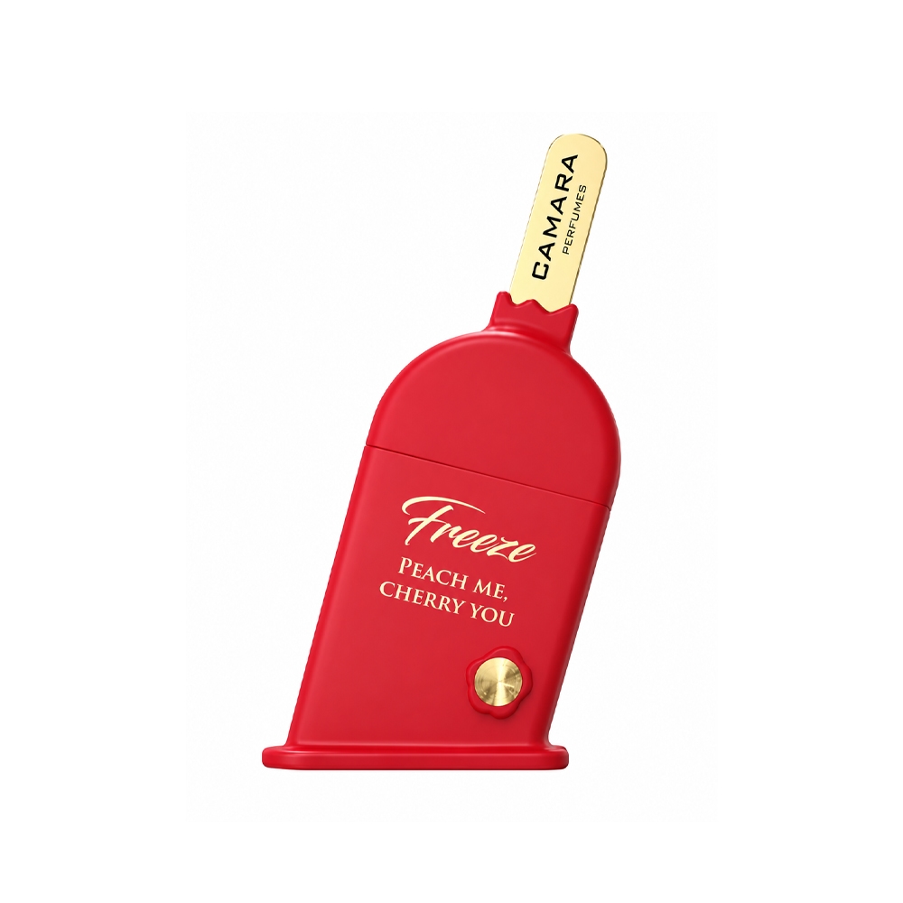 ادو پرفیوم اسپرت کامارا سری FREEZE مدل Peach Me, Cherry You فریز پیچ می چری یو حجم 90 میل