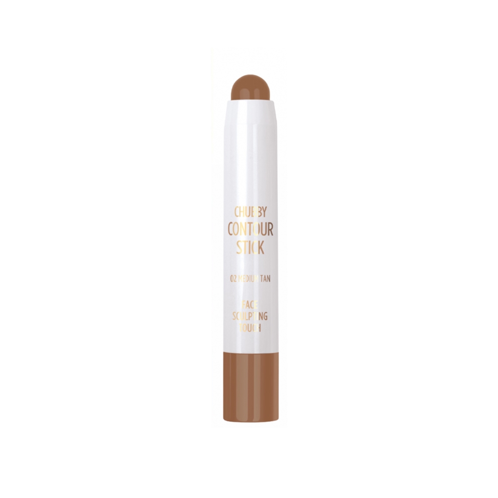 کانتور کرمی استیکی گلدن رز مدل Chubby شماره 02 رنگ MEDIUM TAN وزن 3.8 گرم