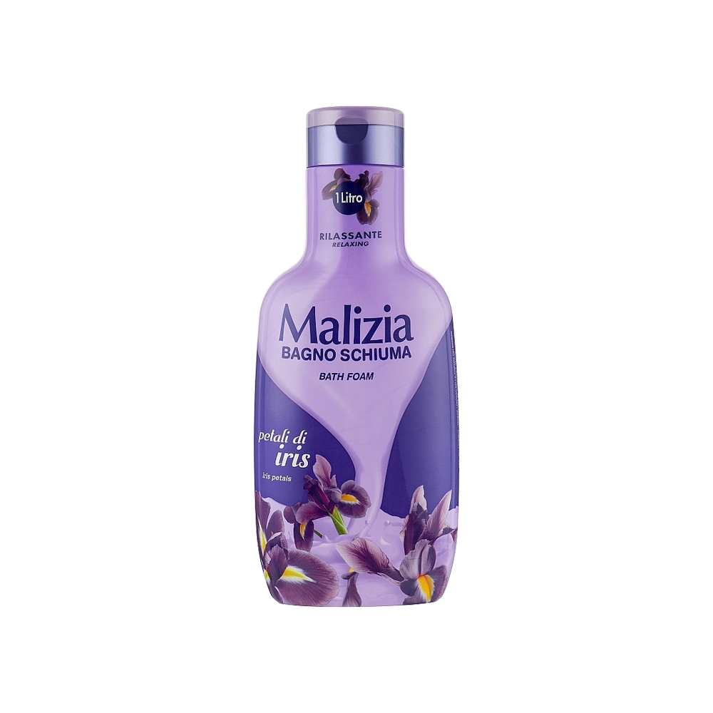 ژل شستشوی بدن مالزیا مدل Iris Petals حاوی گلبرگ‌های زنبق مناسب انواع پوست حجم 1000 میل