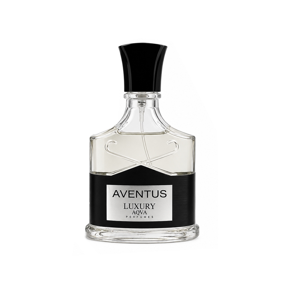 ادوپرفیوم مردانه لاکچری آکوا مدل AVENUSE رایحه کرید اونتوس حجم 50 میل