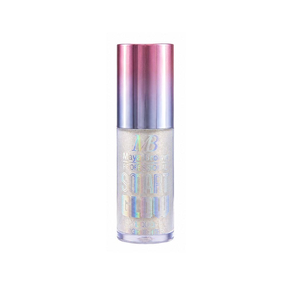 هایلایتر مایع مایا براون مدل SMART GLOW شماره 300 رنگ طلایی