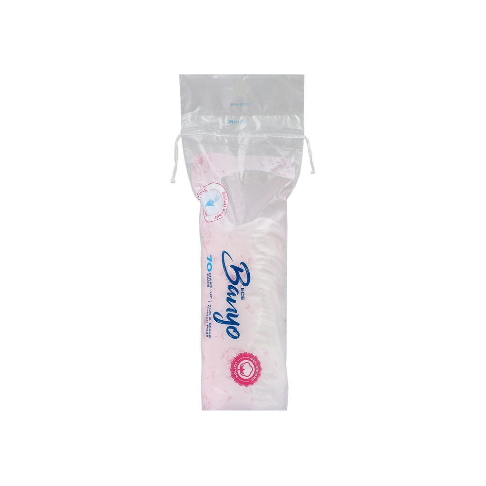 پد پاک کننده آرایش بانینو مدل Cotton بسته 70 عددی