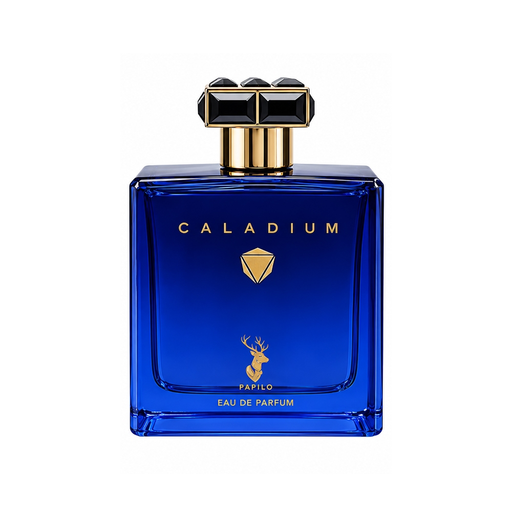 ادوپرفیوم مردانه پاپیلو مدل CALADIUM رایحه روژا داو الیزیوم پور هوم کلن (پارفیوم کولوژن) حجم 100 میل