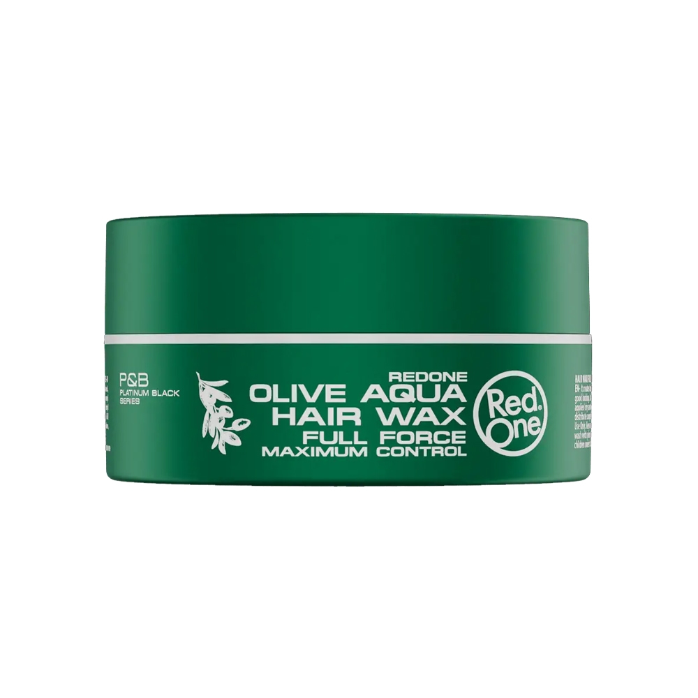 واکس مو فوق قوی با پایه آب ردوان سری PLATINUM BLACK مدل OLIVE AQUA (زیتون سبز) حجم 150 میل