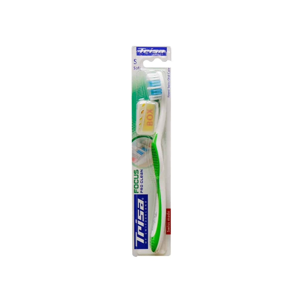 مسواک فوکوس پروکلین تریزا سری FOCUS PRO CLEAN مدل SOFT با برس نرم