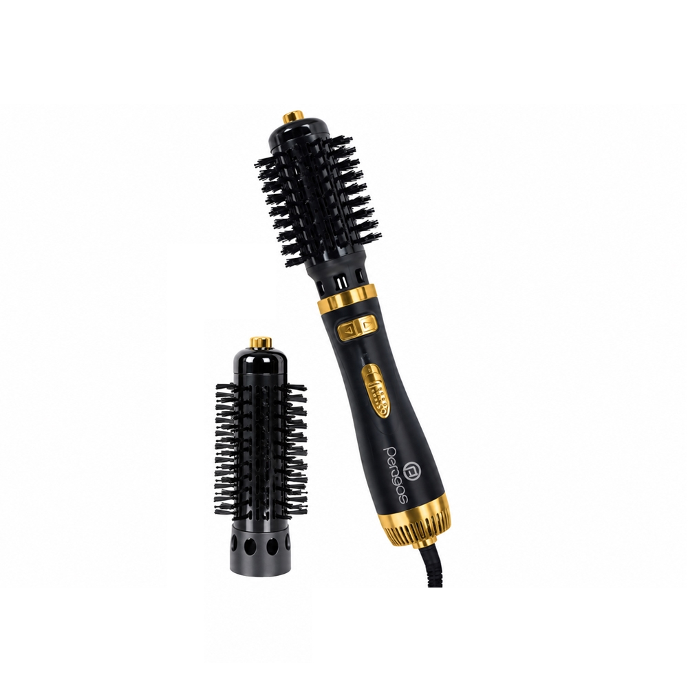 سشوار چرخشی آیونیک 1200 وات پرگاس کد PS-1114 به همراه کیف نگهدارنده