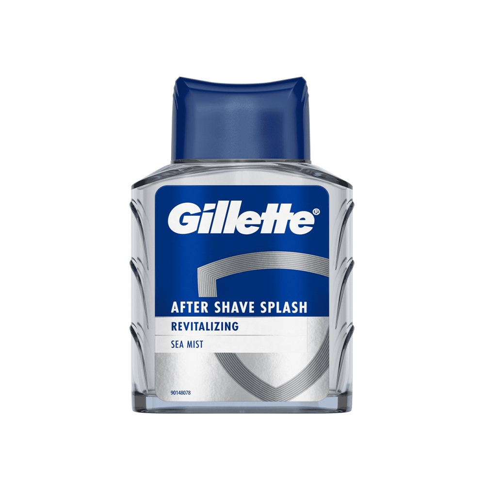 افترشیو شیشه ای ژیلت سری REVITALIZANG مدل SEA MIST مناسب انوع پوست حجم 100 میل