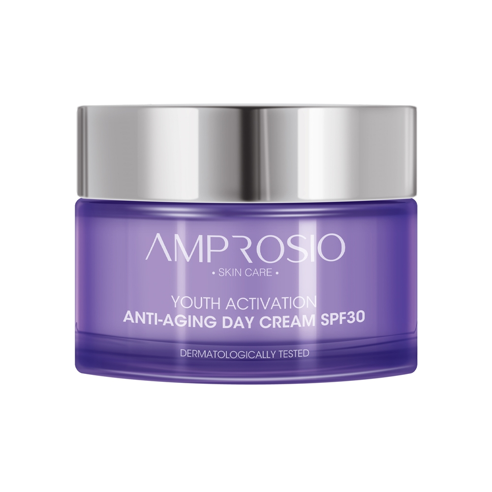 کرم روز ضد چروک و جوانکننده حاوی SPF30 آمپروسیو سری Youth Activation مدل Youth Activation حجم 50 گرم