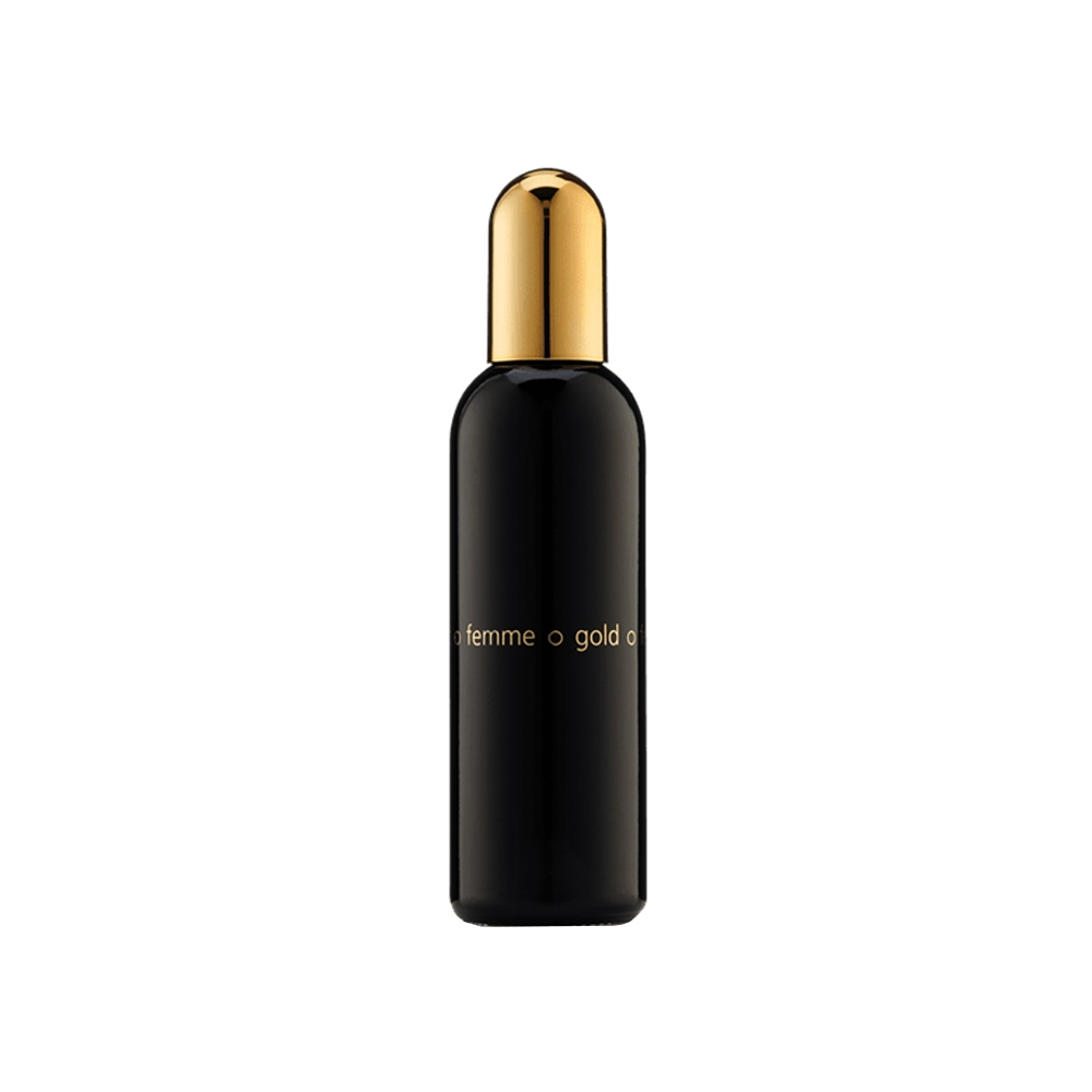 ادوپرفیوم زنانه میلتون لوید سری COLOUR ME مدل Femme Gold رایحه Paco Rabanne Lady Million حجم 100 میل