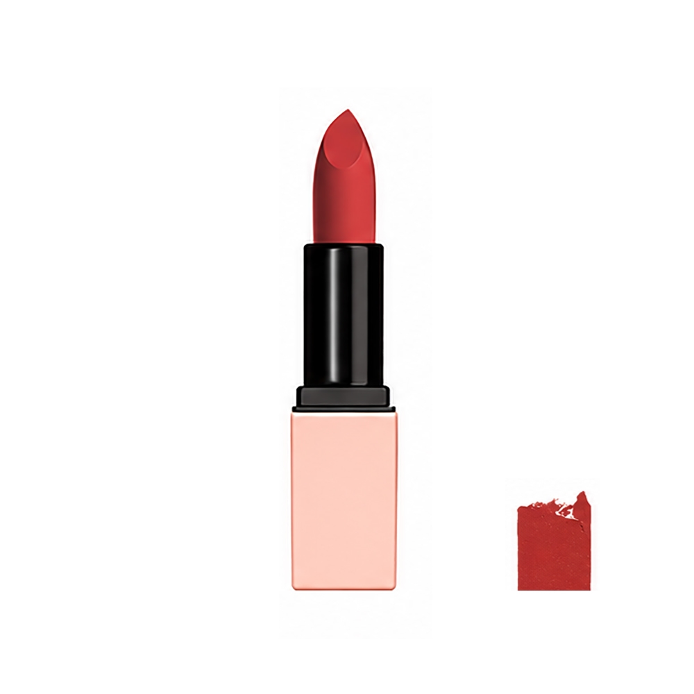 رژ لب جامد مات رینی فلاور مدل Velvet Matte شماره LP-06 رنگ مرجانی حاوی روغن شی باتر وزن 5 گرم