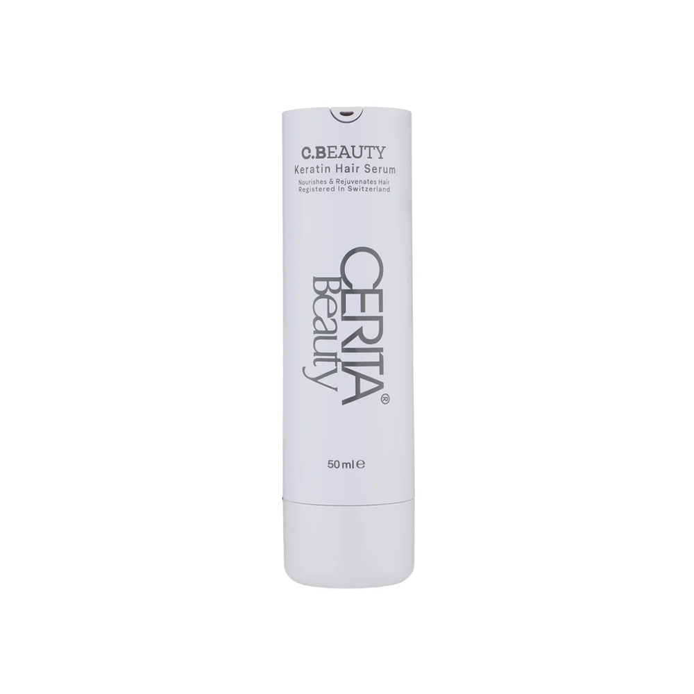 سرم تقويت كننده مو سریتا بيوتی مدل KERATIN حاوی ویتامین E و کراتین سریتا مناسب برای انواع مو حجم 50 ميل