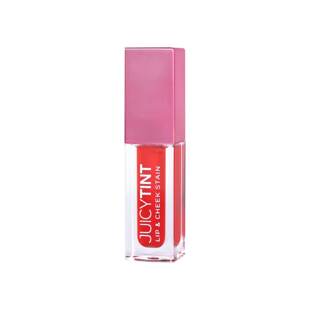 تینت مایع لب و گونه گلدن رز مدل JUICY شماره 02 رنگ PINK CRUSH حاوی آلوورا و هیالورونیک اسید حجم 5.2 میل