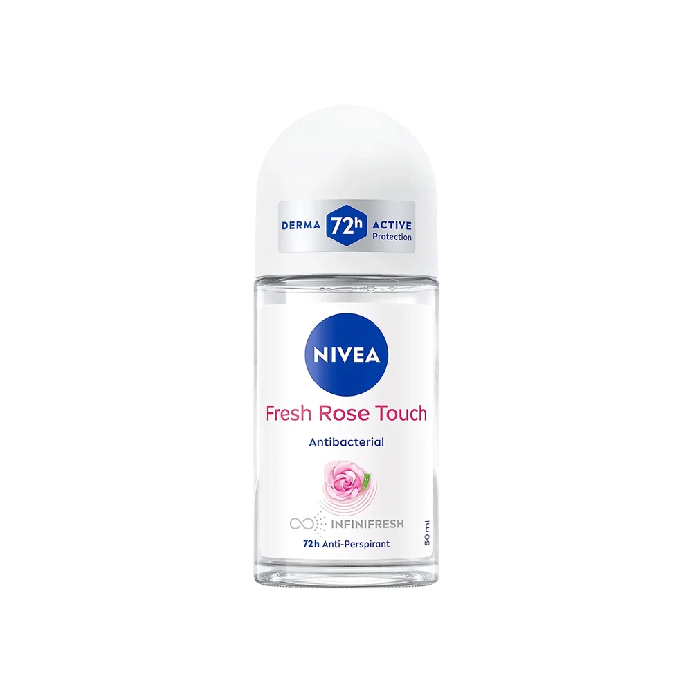 رول ضد تعریق زنانه 72 ساعته نیوآ سری INFINIFRESH مدل Fresh Rose Touch حجم 50 میل